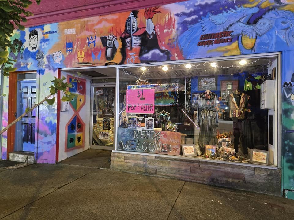 Groovy Comic book store!!