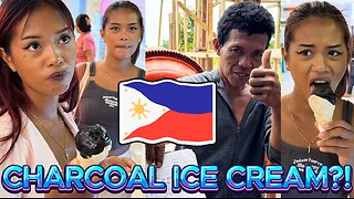 🇵🇭 HOUSE BUILD UPDATE! Filipina Twins CHARCOAL ICE CREAM?! OFF GRID ISLAND FAMILY PHILIPPINES LIVING
