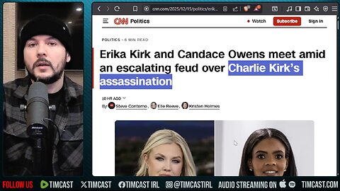 Candace Owens CONFIRMS Meeting With Erika Kirk, The SYNTHESIS CONSPIRACY | Tim Pool