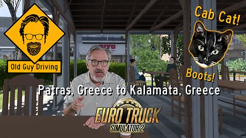 Patras, Greece to Kalamata, Greece on Eurotruck Simulator2