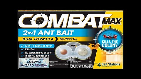 Combat Max 2 in 1 Ant Bait Station 4 Review