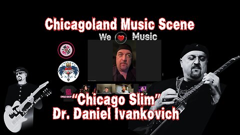 Dr Daniel Ivankovich Pt1 🔥 Fled Yugo→Doc→Blues King | Hogpod Chicago Local Music Scene Podcast