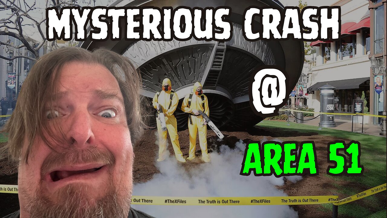 Mysterious Crash @ AREA 51