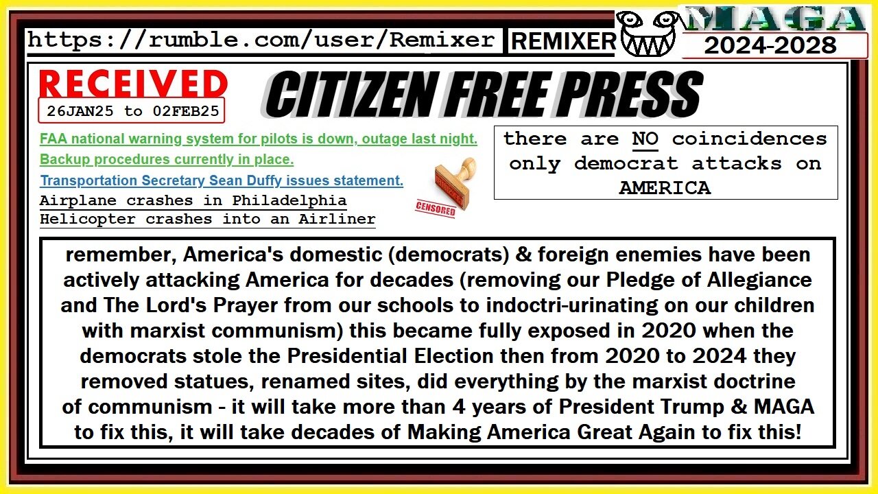 there are NO coincidences only democrat attacks on AMERICA