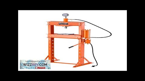 20 T Hydraulic Shop Press Hydraulic Press with Press Plate for Bending Review