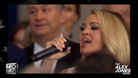 THE SHOW MUST GO ON: Carrie Underwood Sings "America The Beautiful" Acapella When The Music Fails To Play Under The Capitol Dome