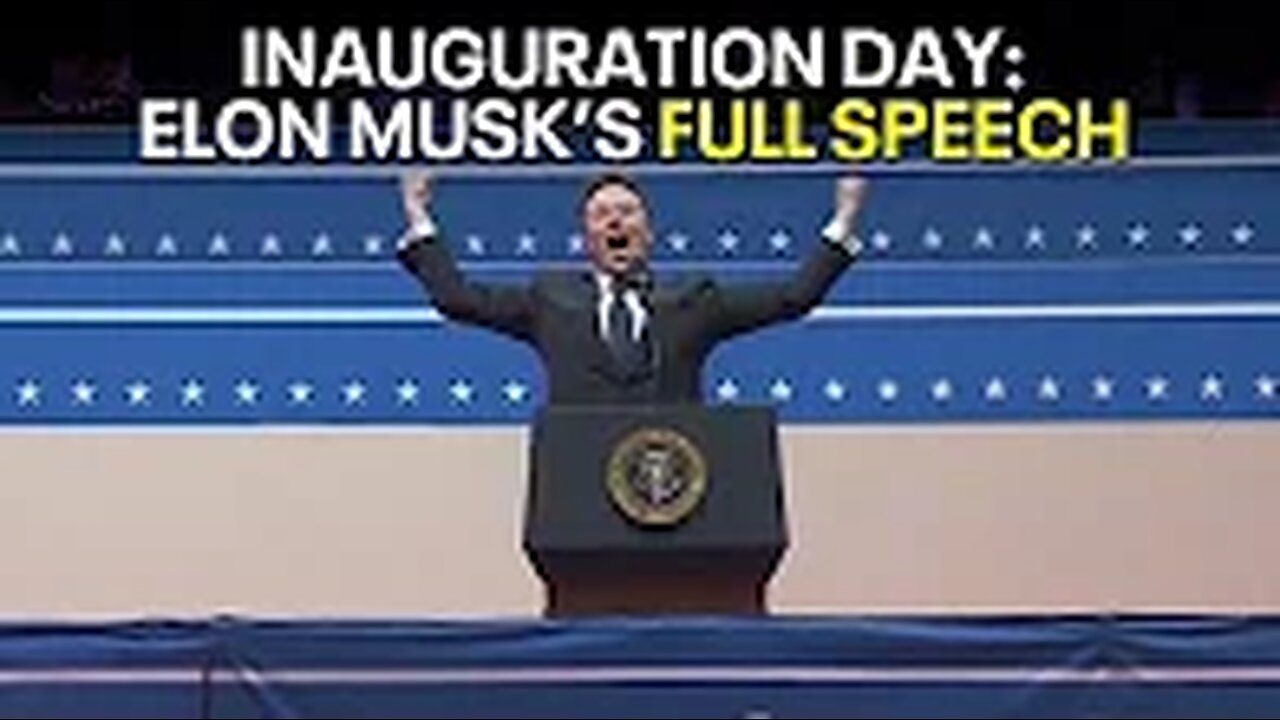 Elon Musk speaks after Trump inauguration: FULL SPEECH