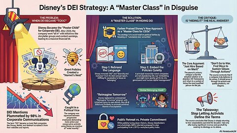 Disney’s Hiding Corporate DEI Initiatives Master Class