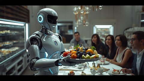 🤖 “Unbelievable Futuristic Food Robot 🍽️ | The Smart AI Chef Changing Everything!”
