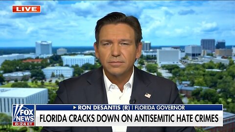 Gov DeSantis: We Have ZERO Tolerance For Political Violence