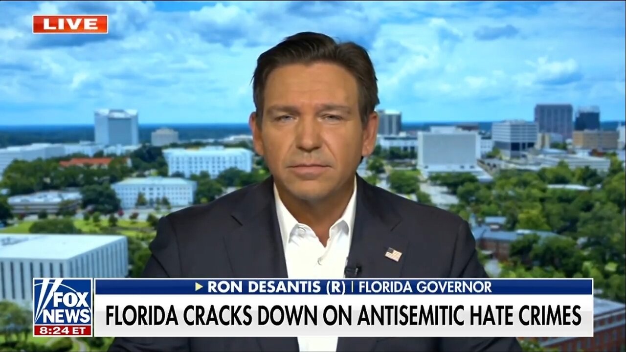 Gov DeSantis: We Have ZERO Tolerance For Political Violence