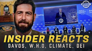 Insider Reacts to Trump’s 100 Hours: Davos, WHO, Climate Change, DEI… - Alex Newman