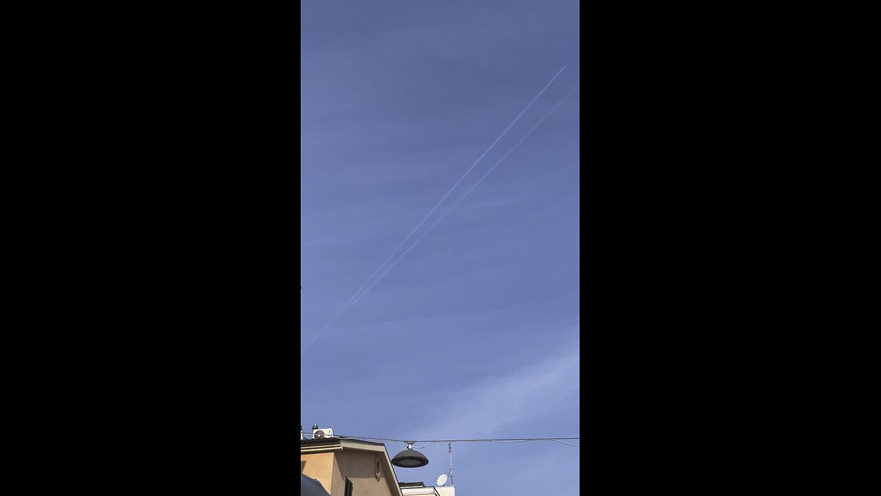 Look up in the sky and try to remember, in the past wasn’t like this!!