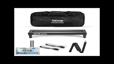 VEVOR Guitar Pedal Board 15'' x 5.7'' Aluminum Alloy 0.8 lbs Super Review