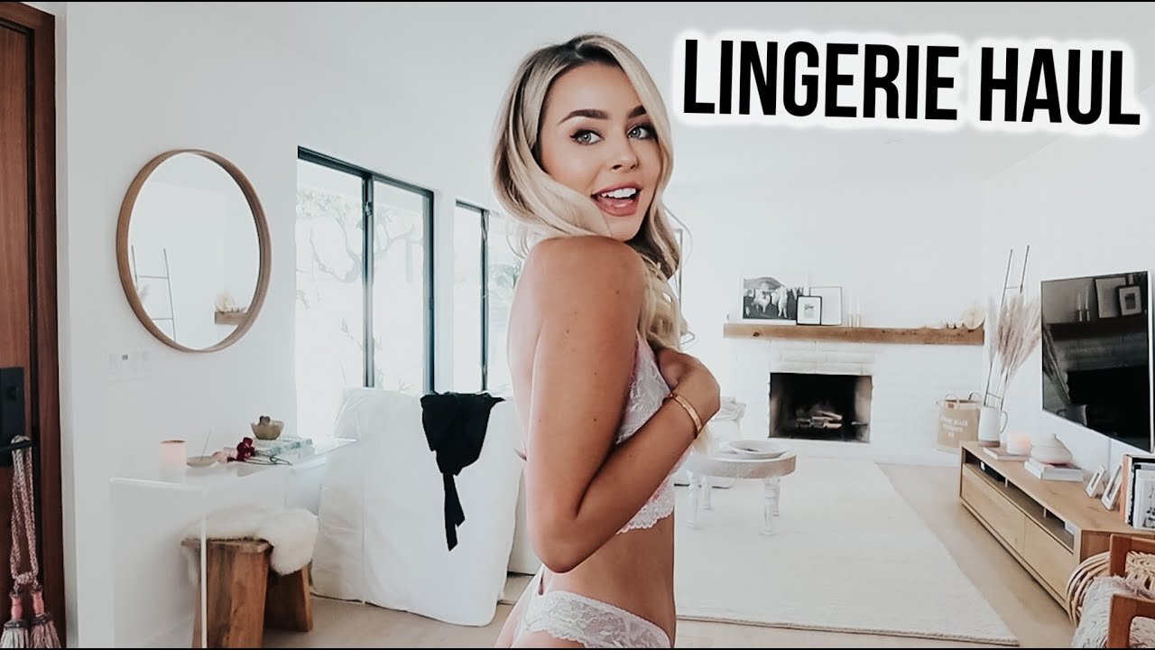 Lingerie try on haul + my self tanning routine!
