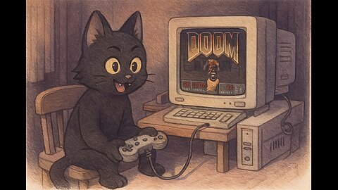 Go on the internet and play doom?