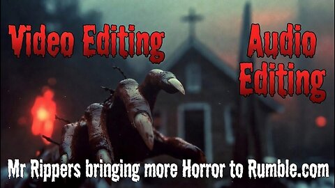 “Caffeine in hand, Mr Rippers live horror video editing — building nightmares one frame at a time.”