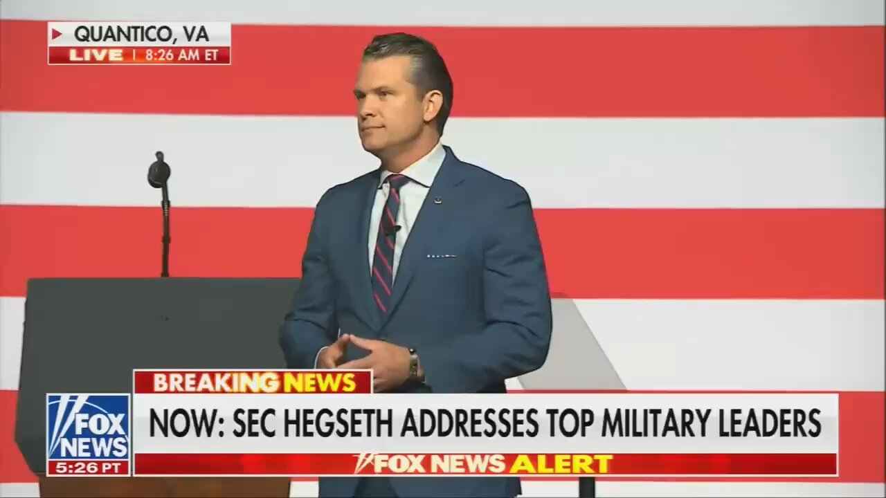 Pete Hegseth is laying down the law. No more BS to find the military or America back anymore!