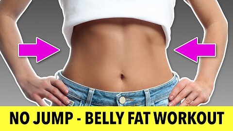 No Jumping Workout to Lose Belly Fat 🔥 | Low-Impact Home Fat-Burning Routine