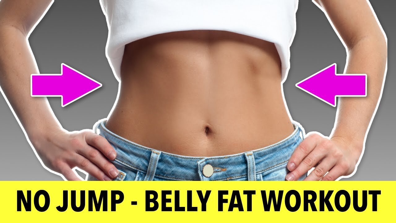 No Jumping Workout to Lose Belly Fat 🔥 | Low-Impact Home Fat-Burning Routine