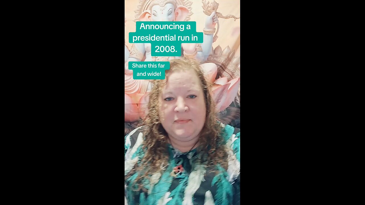 Presidential 2028 announcement