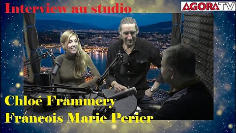 INTERVIEW IMPROVISÉE DANS LE NOUVEAU STUDIO D'AGORA TV