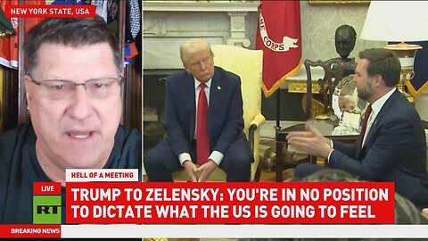 Scott Ritter: Trump-Zelensky clash was a ´SETUP´