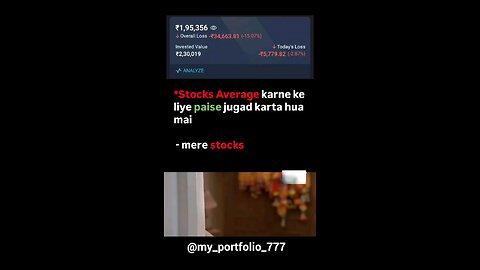 stock portfolio kaisa chal raha hai #rumble #now #video