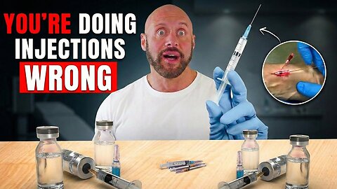 You're Injecting Glass Into Your Body (Here's Why) #InjectionSafety #TRT #MensHealth