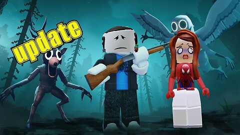 99 Nights in the Forest" update! Crazy moose with aliens! #roblox #gaming #update #forest #aliens