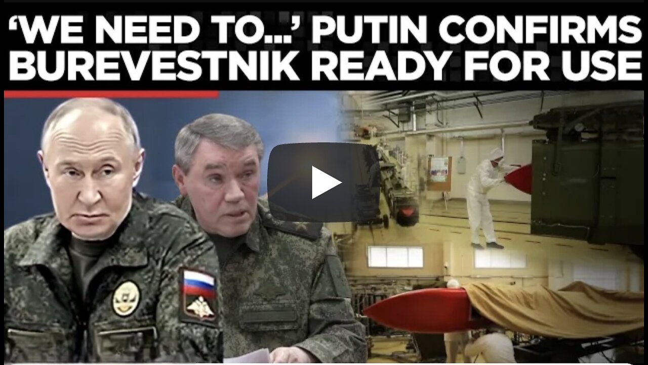 PUTIN Unveils BUREVESTNIK NUCLEAR MISSILE with 14000 KM RANGE and Unlimited Capability
