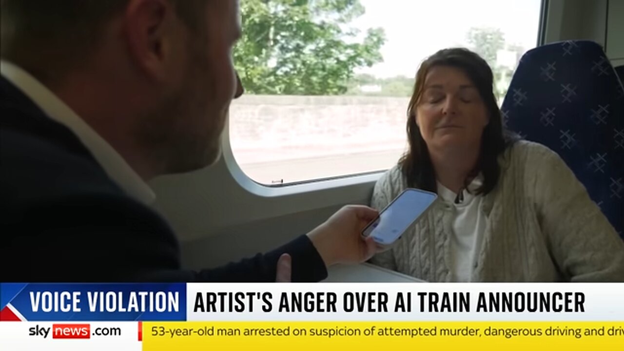 Ive been turned into an AI train announcer - and no one told me