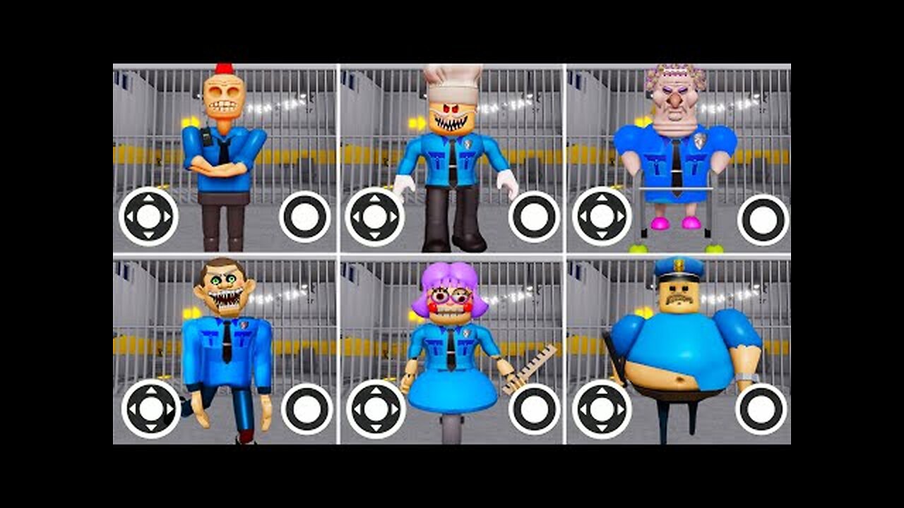 What if I BECOME EVERYONE ALL Barry's Prison MORPHS! - Grumpy Gran, Mr Funny, Siren, Papa (#roblox)