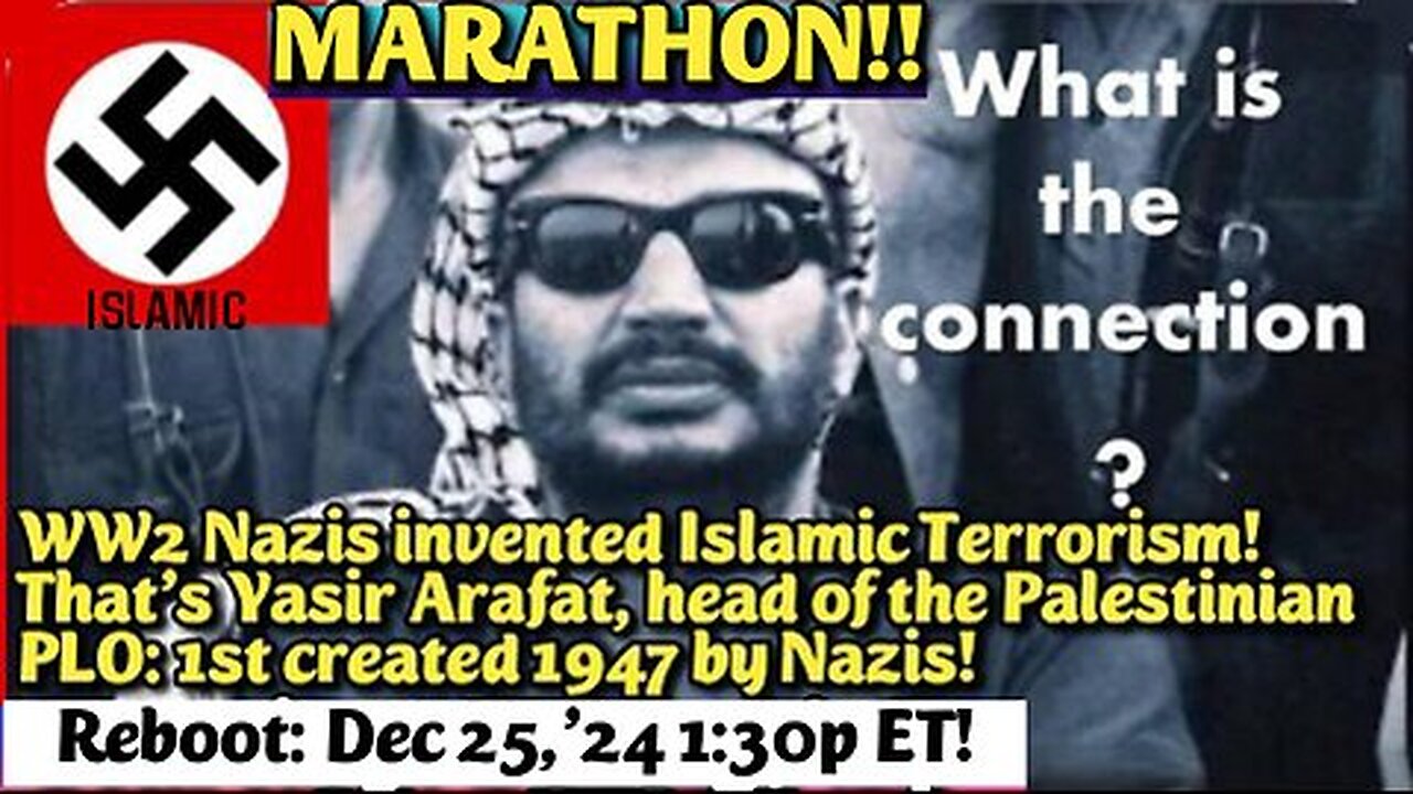 MARATHON RESTARTED- Dec.26,'2424 Donald Trump, USA and Israel vs Nazi Soros -Iran and Hamas. Trump Wins!