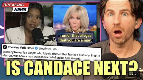 Candace Owens REACTS To Brigitte Macron Saying She Is NEXT Following 10 Arrests Made In France!
