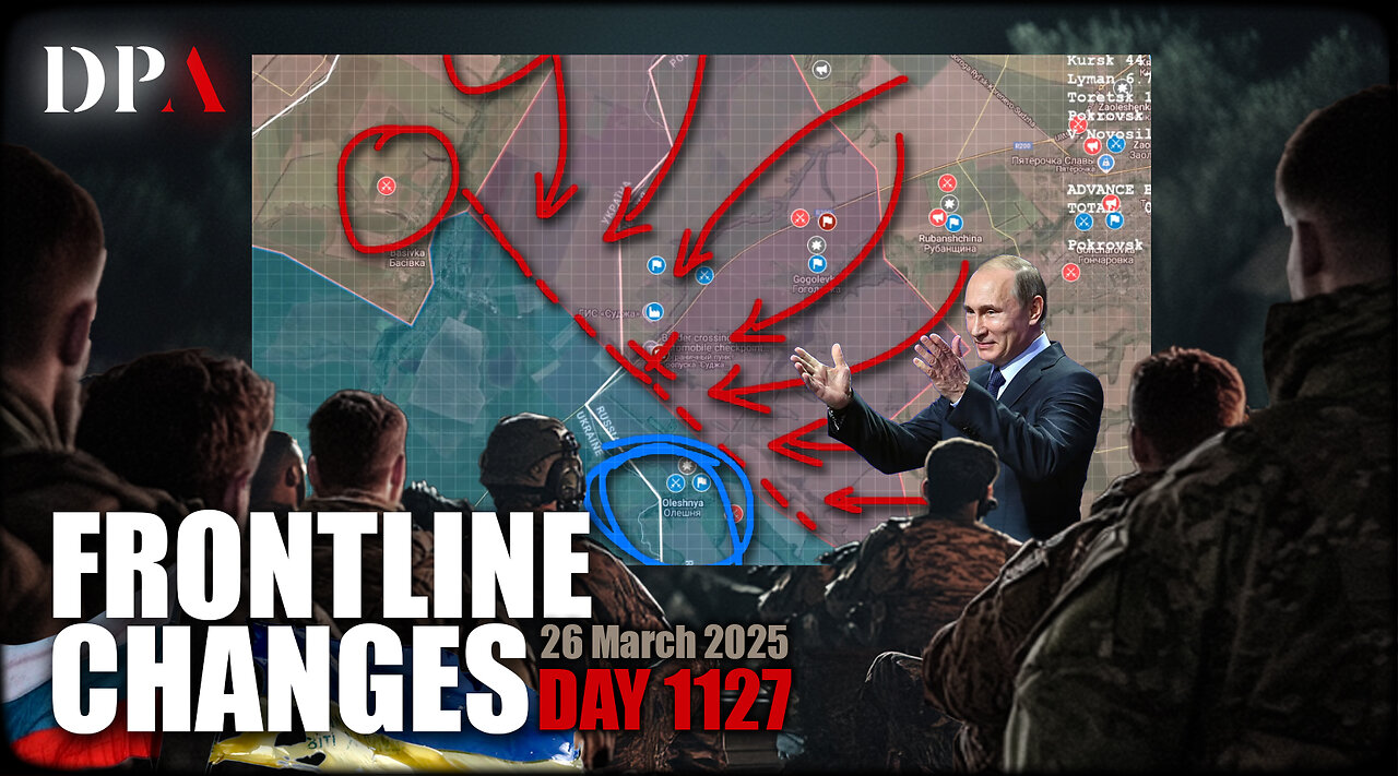[ Ukraine Frontline Changes ] SUDZHA BORDER CROSSING IS BACK IN RUSSIAN HANDS!!! Massive Lyman Push!
