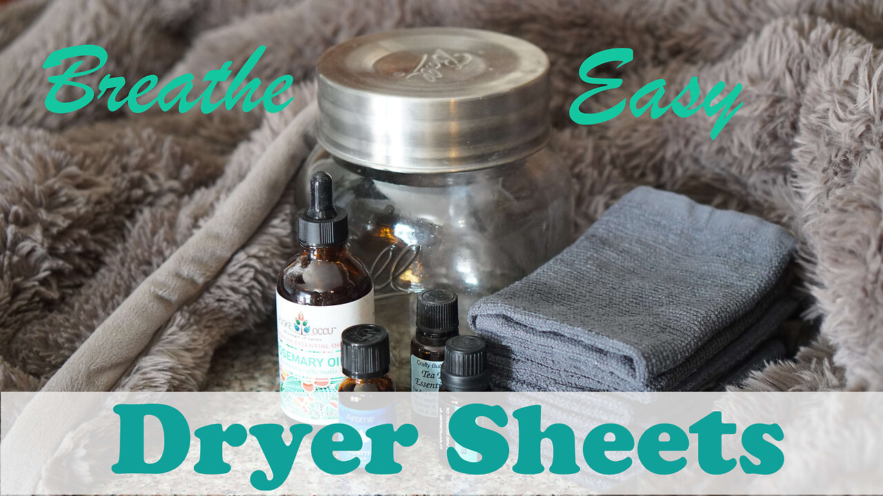 Natural Homemade Dryer Sheets: Breathe Easy
