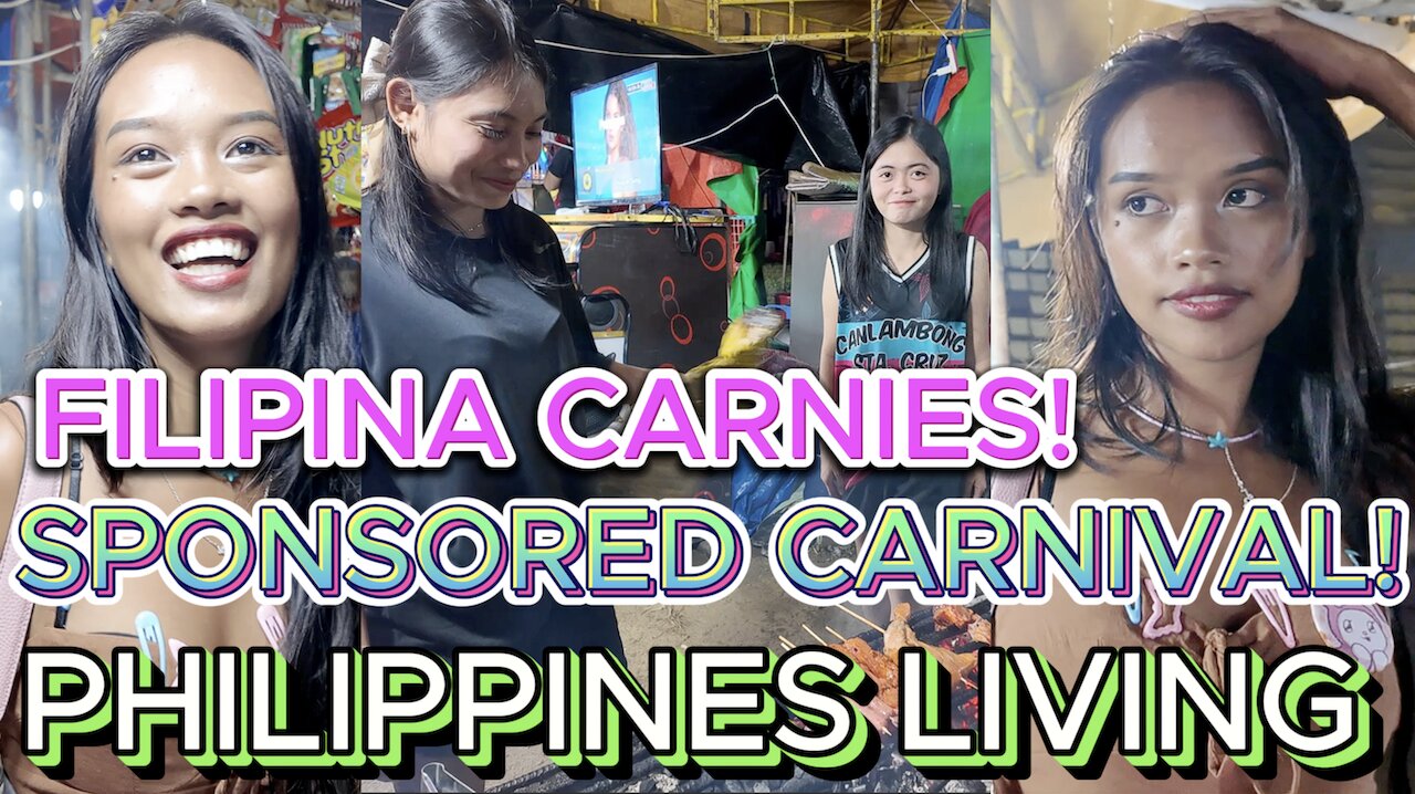 🇵🇠Filipina Carnie Beauties! Sponsored Rides & Treats Province Families OFF GRID LIVING PHILIPPINES