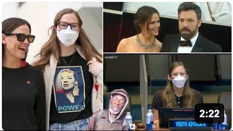 THE AFFLECK'S NEUROTIC LUNATIC SPEAKS THRU MUZZLE AT THE U.N.! 