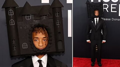 Jaden Smith's 'Haunted Minecraft' Look at the Grammys