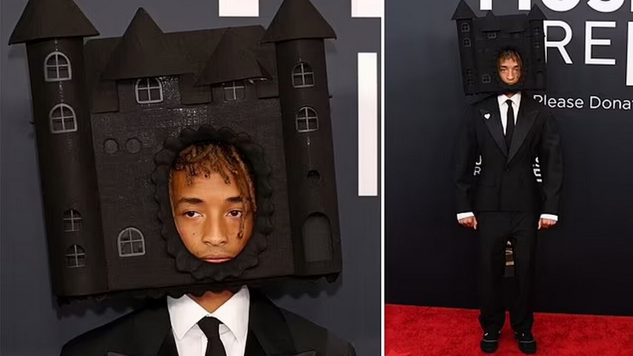 Jaden Smith's 'Haunted Minecraft' Look at the Grammys