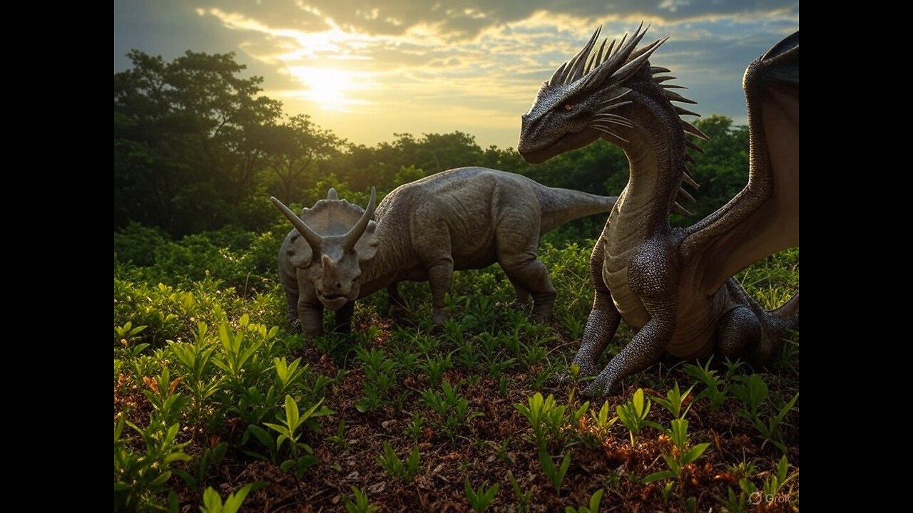 Dragons…. Or Dinosaurs…. You be the judge…