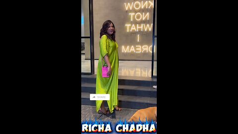 Bollywood Actress Richa Chadha Seen After a Long Time🥰