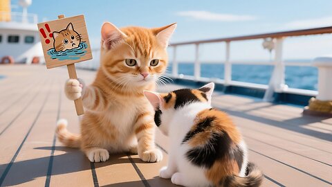 Ginger’s Family Sets Sail to the Island! A Little Mishap Along the Way!🌊