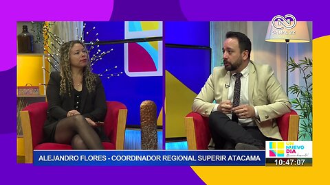 Alejandro Flores Coordinador regional SUPERIR Atacama