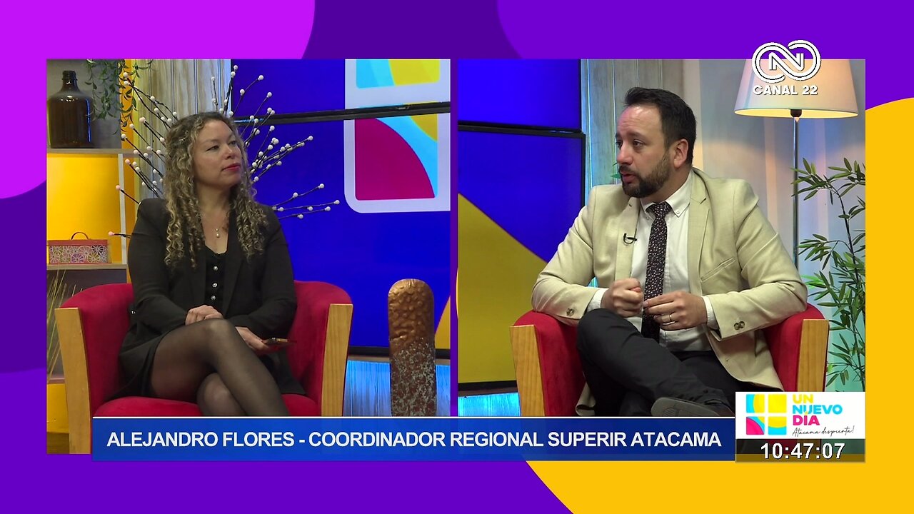 Alejandro Flores Coordinador regional SUPERIR Atacama