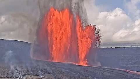 Kilauea Volcano: 41st Lava Fountaining Episode - Heavy Snow & Crippling Ice Spread across U.S.