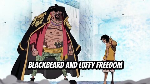 Blackbeard and Luffy Freedom