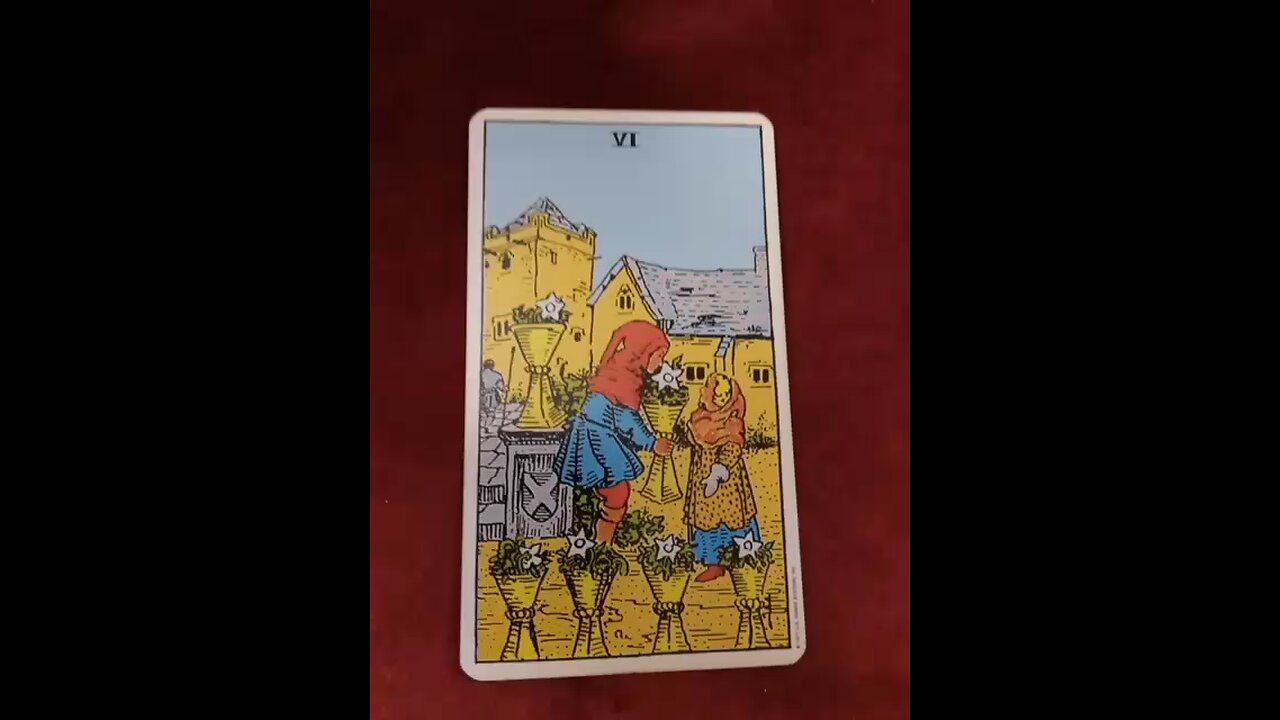 Home Biz Tarot: The 6 of Cups
