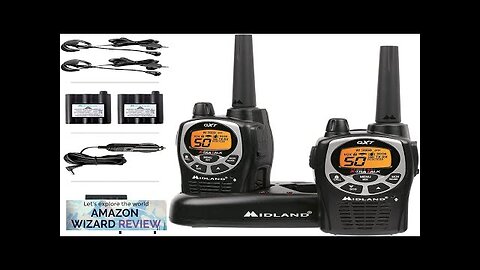 Midland GXT1000VP4 50 Channel GMRS Two-Way Radio Long Range Walkie Review